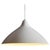 White Pendant Lamp in Aluminum by Lisa Johansson-Pape for Orno, 1960s For Sale - Image 6 of 6