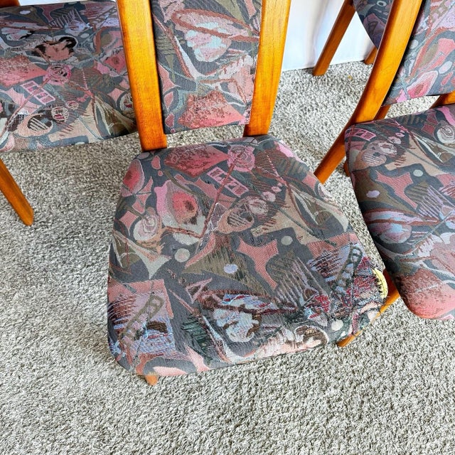 Danish Modern Teak Dining Chairs by Virsidan - Set of 4 For Sale - Image 4 of 10