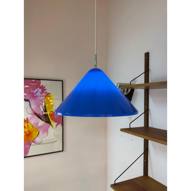Model Apollo Hanging Lamp Blue Plastic from Nordisk Solar For Sale - Image 11 of 11