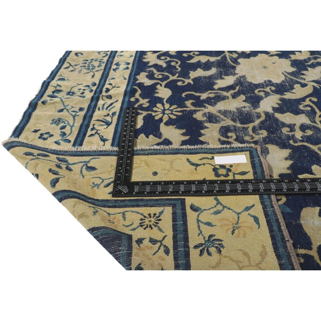 Early 20th Century Early 20th Century Antique Chinese Peking Rug, 08'08 X 11'00 For Sale - Image 5 of 9