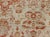 Textile Antique Turkish Floral Oushak Rug in Cream, Rust Red, Orange and Green For Sale - Image 7 of 12