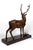 1930s Art Deco Sculptural Deer Lamp in Bronze and Marble, France, 1930s For Sale - Image 5 of 18