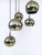 Mid-Century Modern Golden Cascade 5-Ball Ceiling Lamp, Italy, 1980s For Sale - Image 3 of 18