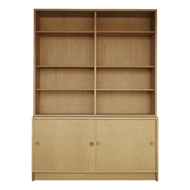 Oak Bookcase by Børge Mogensen for Karl Andersson & Sons, 1970s For Sale