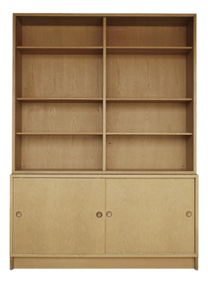 Oak Bookcase by Børge Mogensen for Karl Andersson & Sons, 1970s