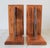 Pair of Vintage Wood and Stained Glass Bookends For Sale - Image 9 of 10