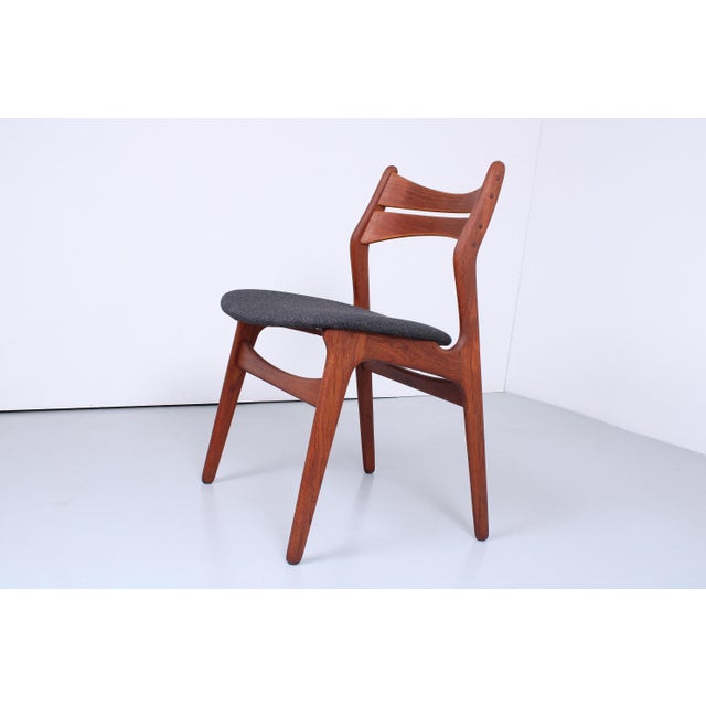 Teak Dining Chairs by Erik Buck for Chr. Christensen Møbelfabrik, 1960s, Set of 4 For Sale - Image 15 of 18