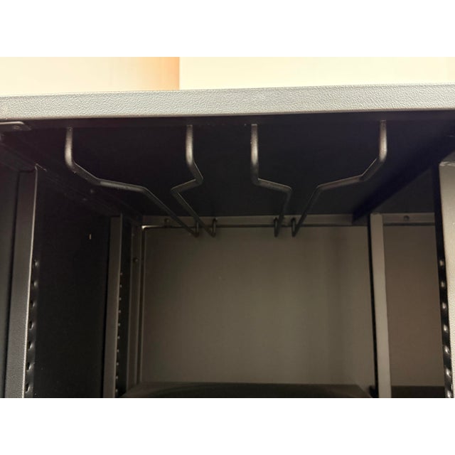 Paul Schulman for Crate & Barrel Casement Black Credenza For Sale - Image 10 of 12