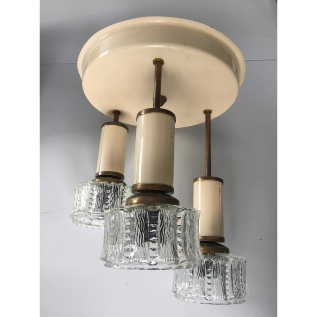 Pendant Lamp in Metal and Glass, 1960s For Sale - Image 18 of 18