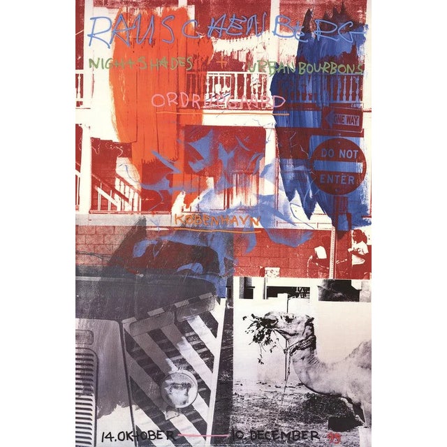 Artist: Robert Rauschenberg Title: Night Shades + Urban Bourbons Year: 1995 Signed: No Medium: Offset Lithograph Paper...