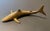 Very heavy brass shark, maybe intended to be a paperweight for your aggressive uncle's desk, unmarked.