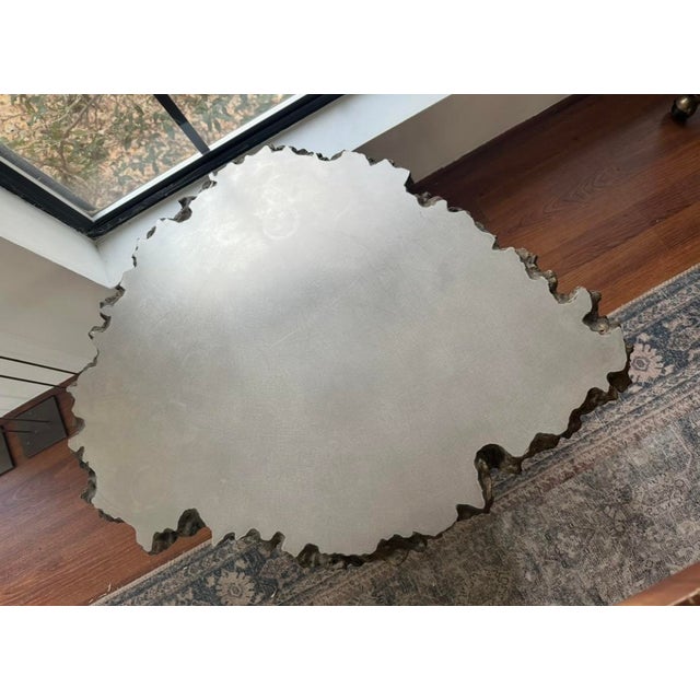 San Francisco Palecek Nesting Lava Coffee Table Set of 2 For Sale - Image 10 of 12