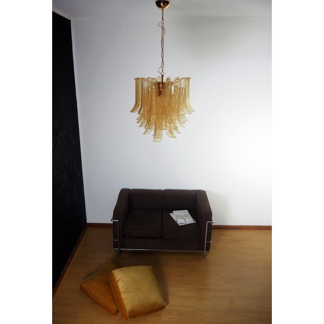 Vintage Italian Murano Chandelier from Mazzega, 1990s For Sale - Image 12 of 17