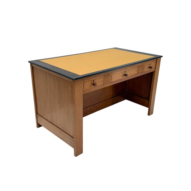 Art Deco Modernist Free-Standing Desk by J.A. Muntendam for L.O.V. Oosterbeek, 1920s For Sale - Image 18 of 18