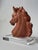 Sculpture of a Horse's Head in Resin and Acrylic after Miguel Senserrich, 1920s-1940s For Sale - Image 3 of 8