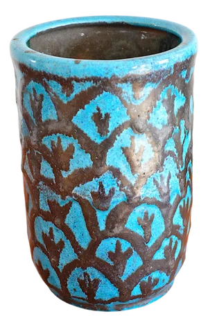 Art Deco Flower Vase in Ceramic, 1920s