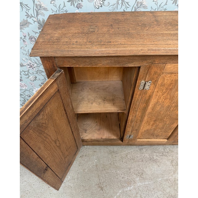 Oak Sideboard with Icebox, 1900s For Sale - Image 17 of 18