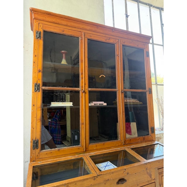 19th Century Napoleon Grocery Store Cupboard For Sale - Image 17 of 18