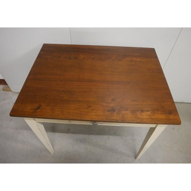 Antique Fixed Rectangular Table, 1920s For Sale - Image 15 of 17