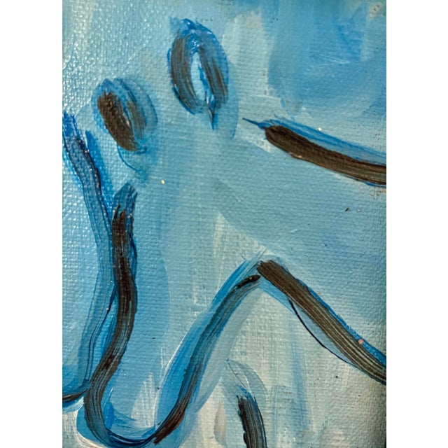 2020s Framed Original Oil Equestrian Painting For Sale - Image 5 of 7