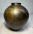 Antique Handmade Hammered Japanese Tooled Bronze Frog Scene Bronze Vase Urn For Sale - Image 9 of 14
