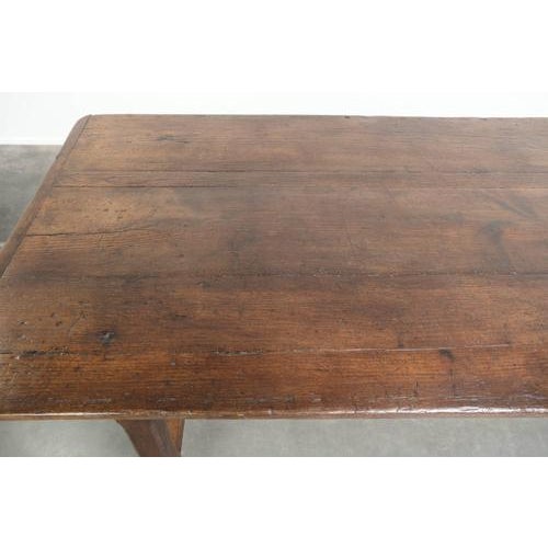 Wood Antique Oak Dining Table For Sale - Image 7 of 14
