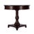 Fredrik 34 in. W Round Wood Pedestal Base Game table, Cherry For Sale In Chicago - Image 6 of 8