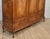 Gold Antique Walnut Triple Wardrobe, 1890s For Sale - Image 8 of 14