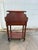 Antique 19th Century Early American Empire Style Mahogany One Drawer Wash Stand Side Table For Sale - Image 14 of 15