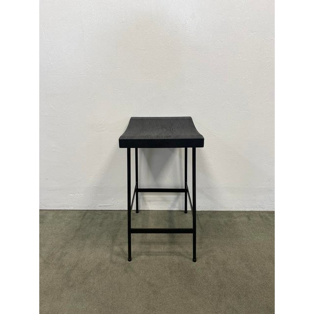 2010s Bunda Counter Stools by Thomas Hayes Studio (5 Available) For Sale - Image 5 of 6