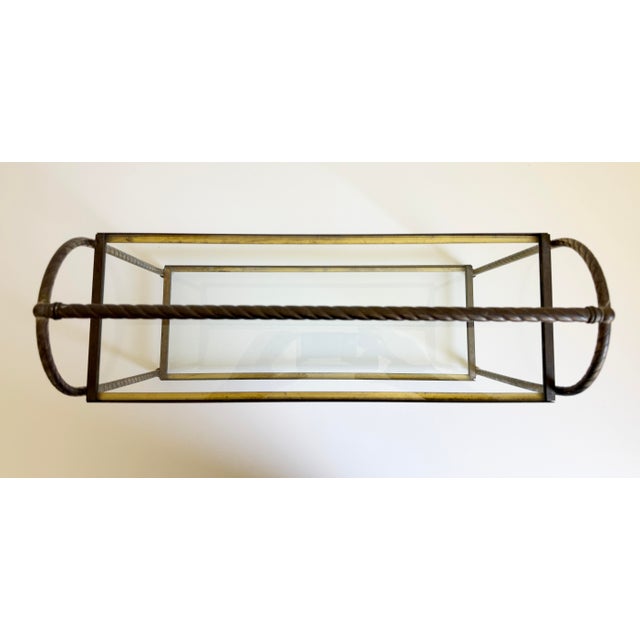 Vintage Brass Tabletop Etagere, 1960s For Sale - Image 10 of 13