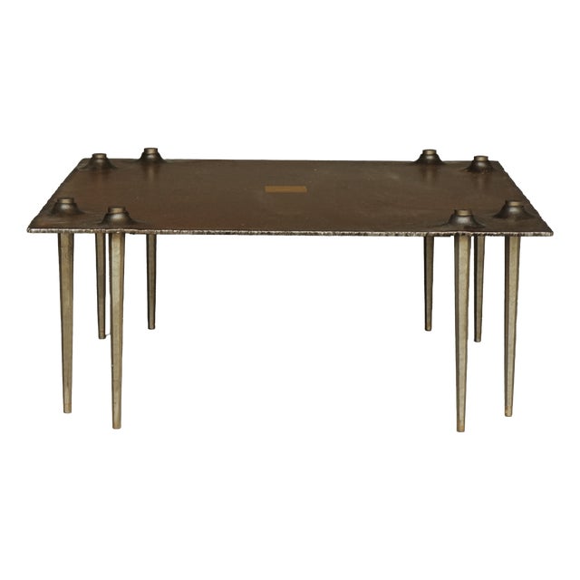 Brutalist Coffee Table by Idir Mecibah, Belgium, 1997 For Sale