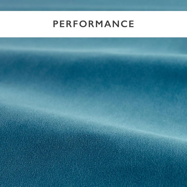 Harlequin Performance Velvets Fabric in Ocean - a Sample For Sale