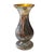 Traditional Antique European Etched Mercury Glass Vase Form Lamp Body For Sale - Image 3 of 8