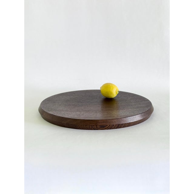 Reversible wenge & teak serving board designed by Jens Quistgaard for Dansk as part of the Rare Woods series, produced in...