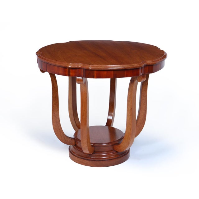 Art Deco French Centre Table in Mahogany, 1925 For Sale - Image 13 of 13