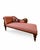 Victorian Walnut Chaise Lounge with Upholstery, 1880 For Sale - Image 10 of 10