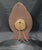 Lux Clock Mfg. Co. - Blossom Time Clock Mantle/Shelf - Syrocowood - Polychrome Art Deco DTD Sept. 10, 1930 Untested For Sale - Image 11 of 12