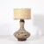 Mid-Century Modern Mid-Century Organic Pitcher Form Ceramic Table Lamp With Illuminated Cutouts For Sale - Image 3 of 17