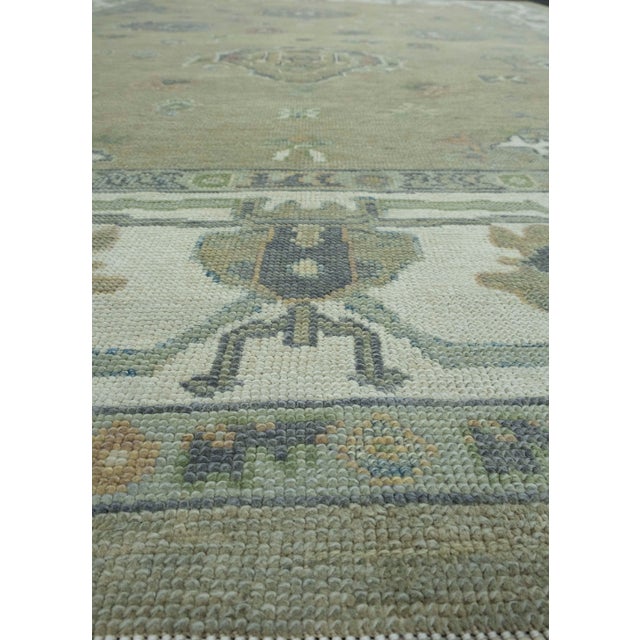 Early 21st Century Turkish Oushak Rug 8'10" x 11'4" #18075 For Sale - Image 5 of 8