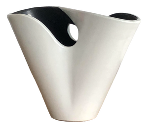Free-Form Ceramic Vase by Elchinger, France, 1950s