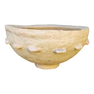 Antique Papier Mache Bowl For Sale