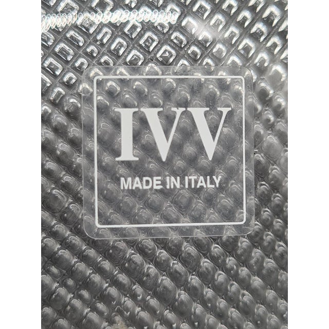 Italian Napkin Holder in Pressed Glass from IVV, 1970s For Sale - Image 9 of 14