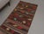 1970s Vintage Handmade Wool Cotton Brown Runner Rug For Sale - Image 4 of 11
