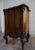 Italian Baroque Rococo Walnut Burl Nightstand, 1850s For Sale - Image 6 of 17