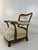 Wood Vintage Reading Chair in the style of Paolo Buffa, 1950s For Sale - Image 7 of 12