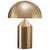 Gold Large Atollo Metal Satin Gold Table Lamp by Vico Magistretti for Oluce For Sale - Image 8 of 8