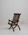 1900 - 1909 1900s French Wooden Folding Armchair With Cane Back For Sale - Image 5 of 18