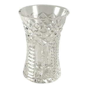Waterford Crystal of Ireland – Diamond and Wedge 6 Inch Vase