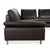 Brown Espresso Leather Loop Corner Sofa with Manual Function from Willi Schillig For Sale - Image 16 of 18